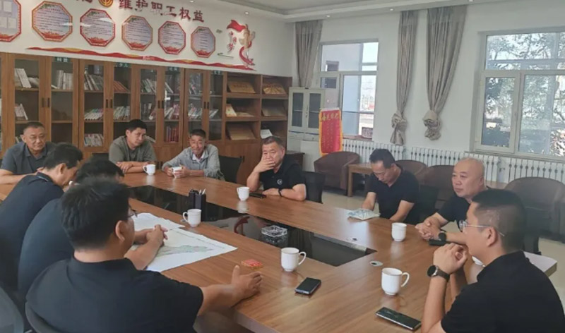  J9国际集团公司与杭锦后旗人民当局发展互换座谈